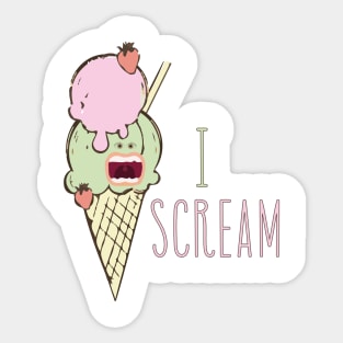 Ice cream Sticker